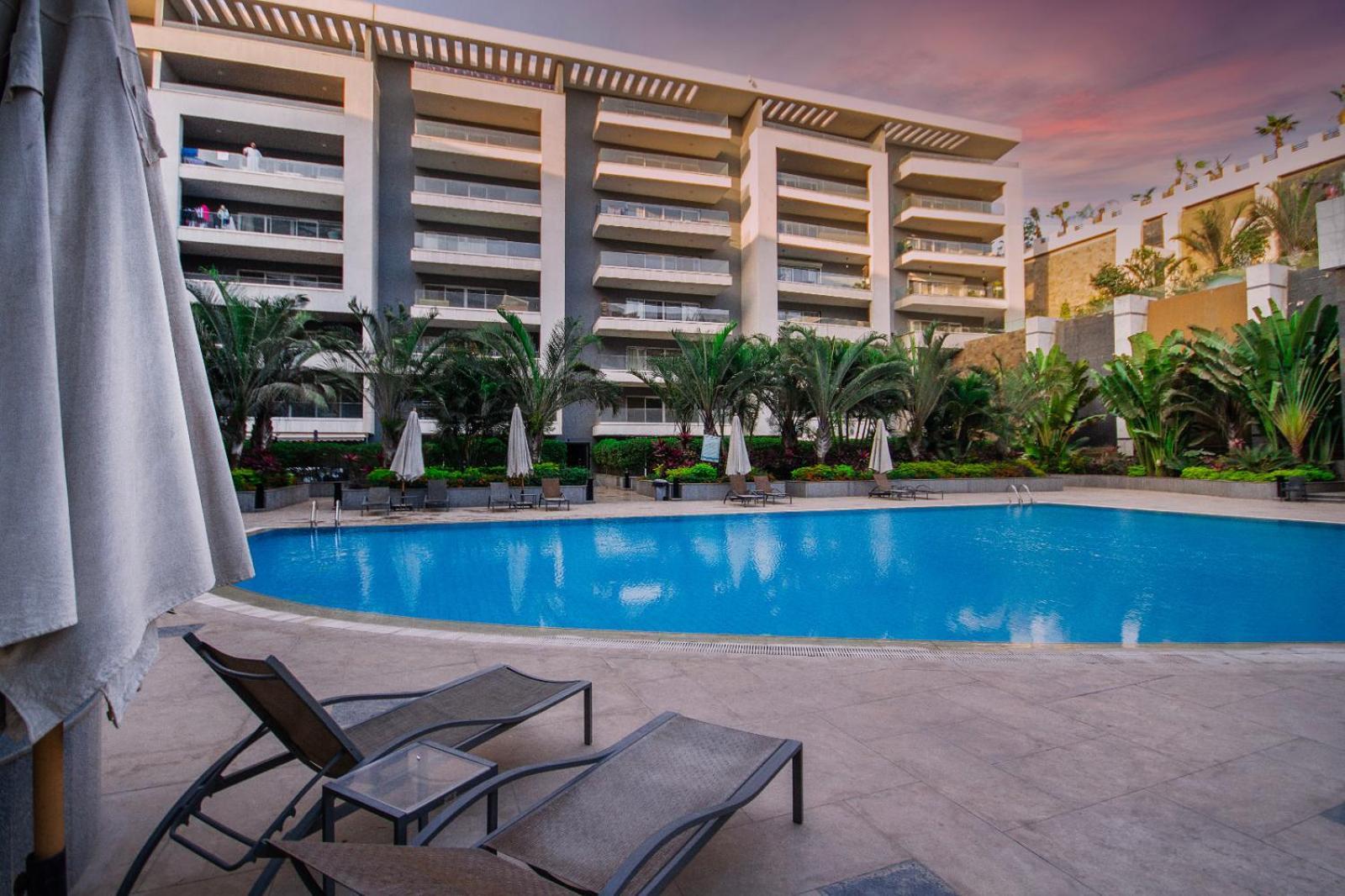 Sheraton Ocean 503 - Private Apartments Kairo Exteriör bild